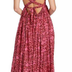 Summer dress fabric so soft and flowing see extra description on d photo.